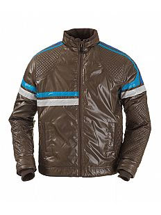 Joystick Junkies Padded Brown Jacket