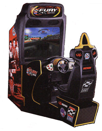 CART Fury Championship Racing Arcade Machine Driving Game