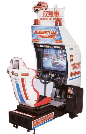 Emergency Call Ambulance Arcade Machine Driving Game