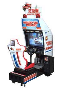 Emergency Call Ambulance Arcade Machine Driving Game