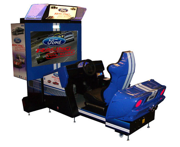 Ford Racing Full Blown Deluxe Arcade Machine Driving Game