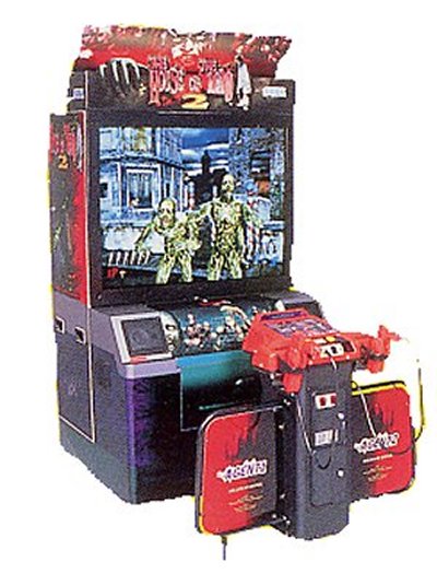 The House of the Dead 2 Deluxe Arcade Machine Shooting Game