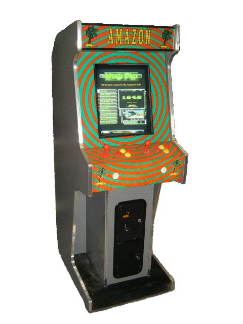 Voyager Digital Upright Multi Game Machine Amazon Cabinet